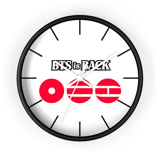 K-Pop Universe Wall Clock | Colorful Home Decor, Music Lover Gift, K-Pop Fan Wall Art, Unique Timepiece, Retro Aesthetic Decor