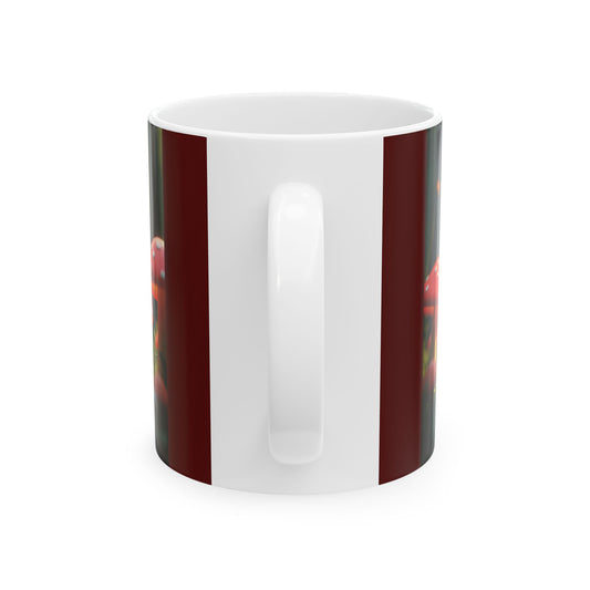 Playful Friendship Ceramic Mug | Cute Character Design