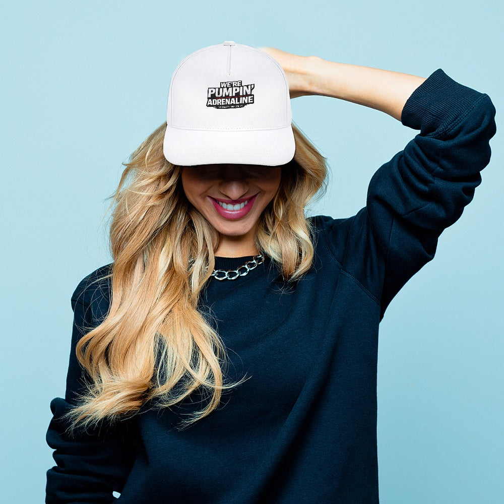 Baseball Cap New "We're pumpin' adrenaline"