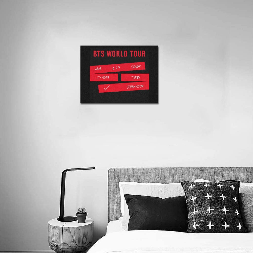 B*T*S World Tour Print 16x12 inch
