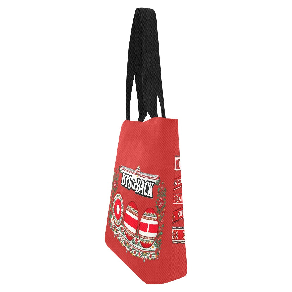 BTS IS BACK Bulgarian version model 2 🇧🇬Friendly Set of 4 Tote Bags