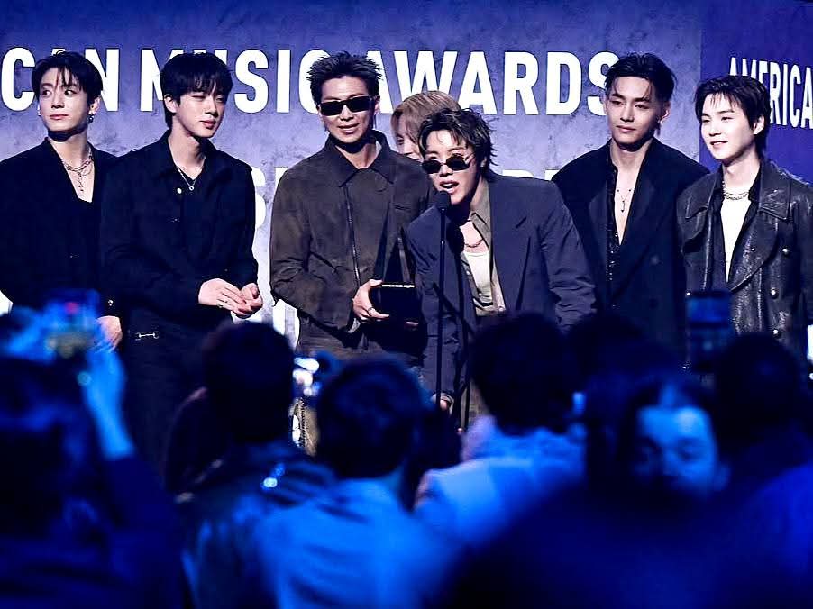 BTS Win Artist of the Year at the 2026 American Music Awards