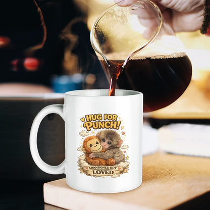 Hug for Punch White Mug 350 ml