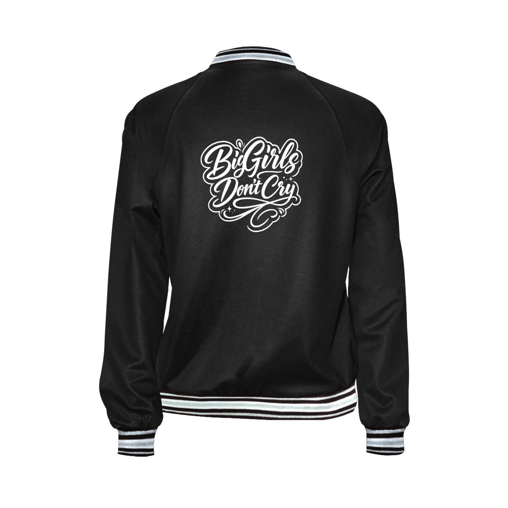 *PROMO*Women's Horizontal Stripes Jacket Girl don't cry EN