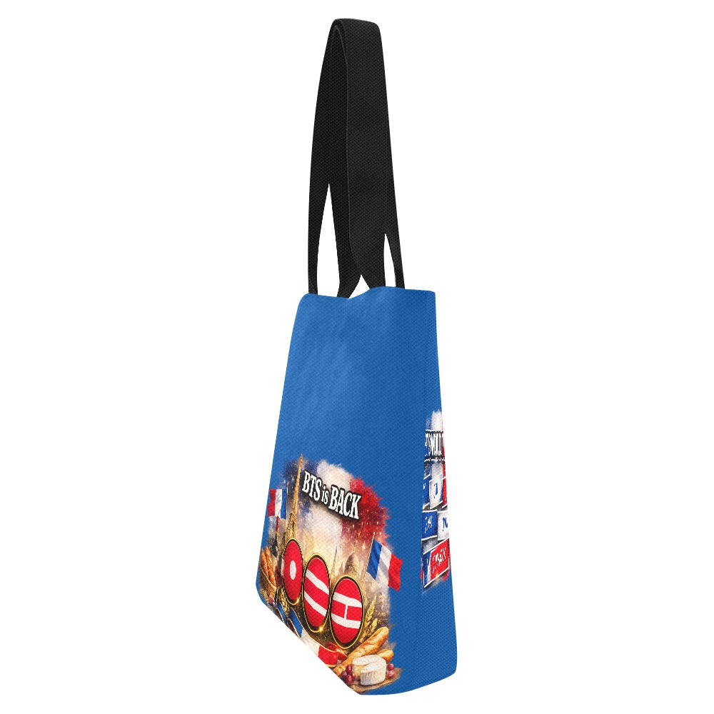 BTS IS BACK French Version  🇫🇷 Friendly Set of 4 Tote Bags