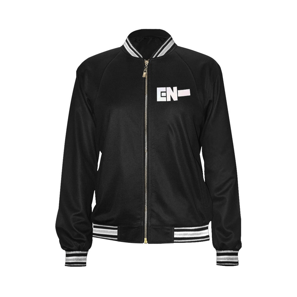 *PROMO*Women's Horizontal Stripes Jacket Girl don't cry EN