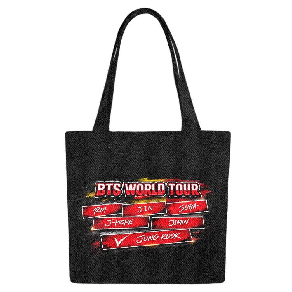 BTS IS BACK Version belge 🇧🇪Friendly Set of 4 Tote Bags