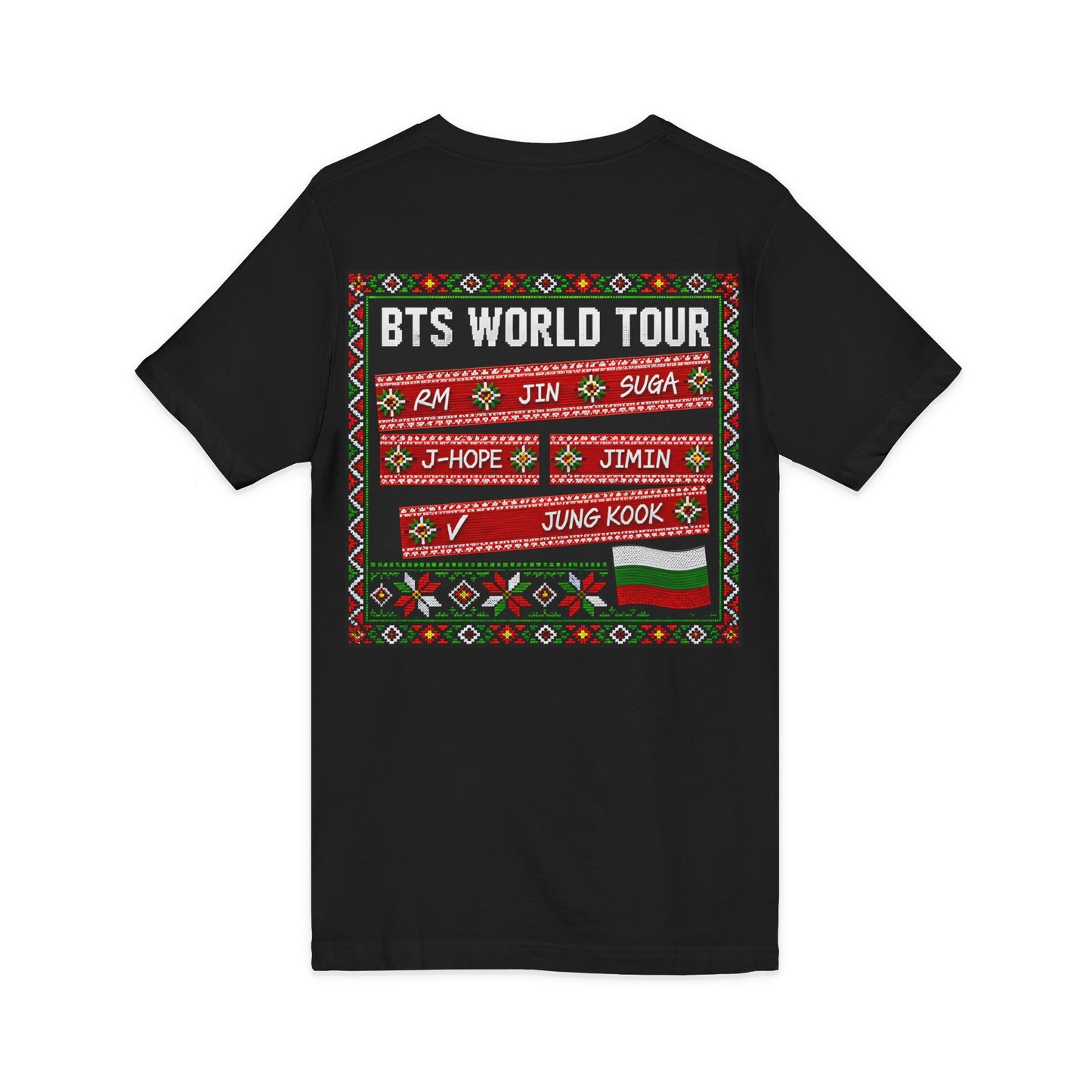 ARMYrang Bulgaria Tour V-Neck Tee