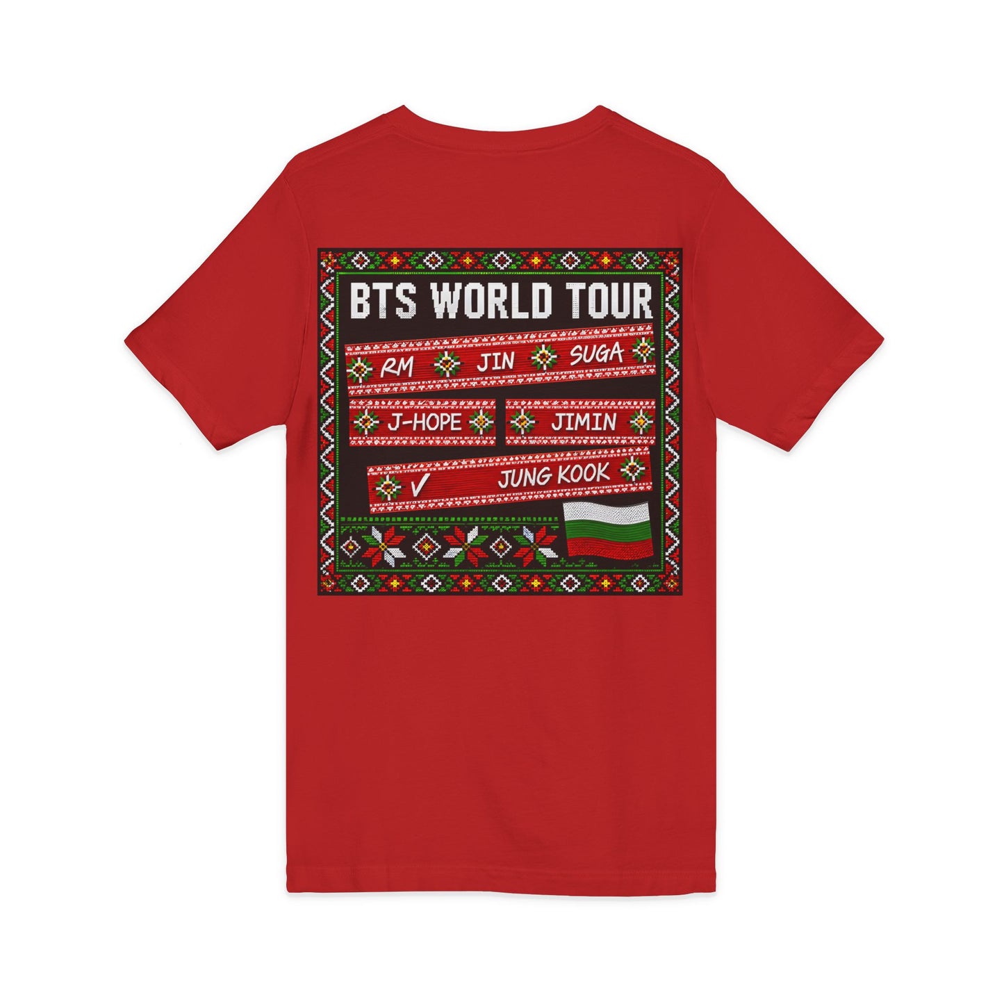 ARMYrang Bulgaria Tour V-Neck Tee