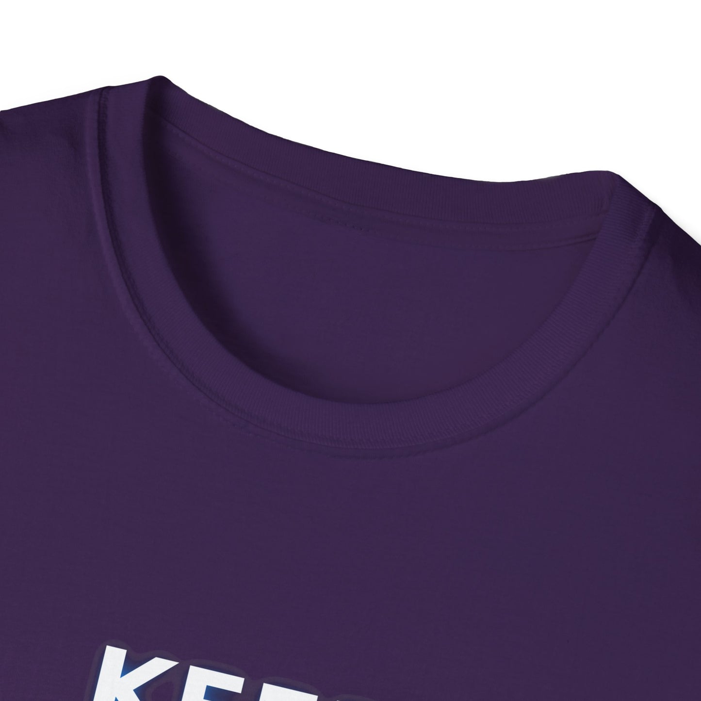 -Keep swimming- Unisex Softstyle T-Shirt