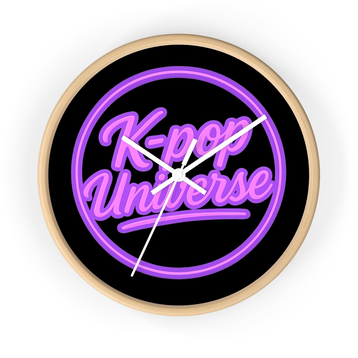 K-Pop Universe Wall Clock | Perfect Gift for Fans, Home Decor, Music Lovers, Stylish Timepiece, Unique Birthday Present