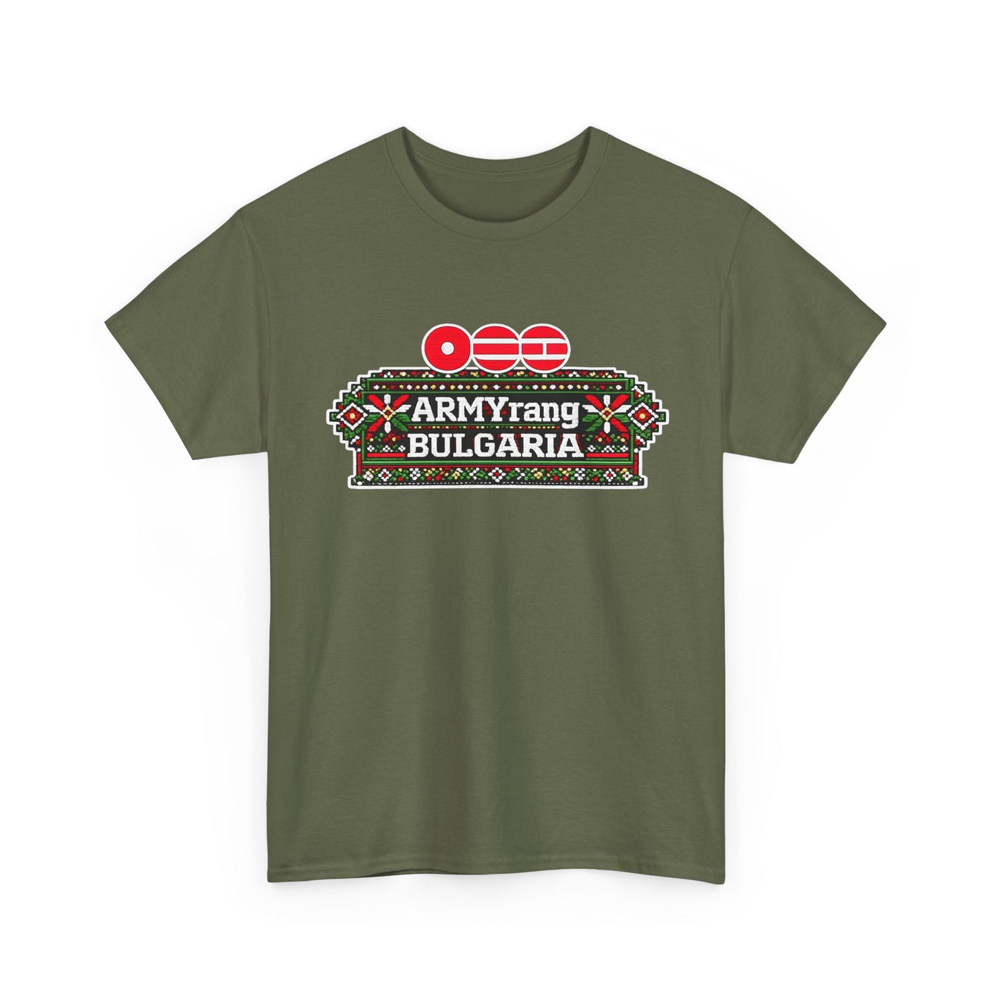 BTS World Tour Bulgaria T‑Shirt — 'ARMYrang BULGARIA' Fan Tee