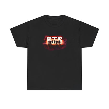 BTS Silhouette Band Tee — Fan Concert Graphic T-Shirt
