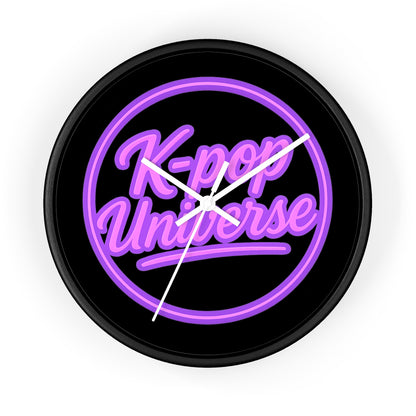 K-Pop Universe Wall Clock | Perfect Gift for Fans, Home Decor, Music Lovers, Stylish Timepiece, Unique Birthday Present