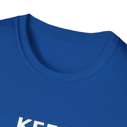 -Keep swimming- Unisex Softstyle T-Shirt
