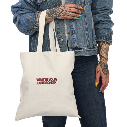 K-POP Fan Tote Bag — "What Is Your Love Song?"