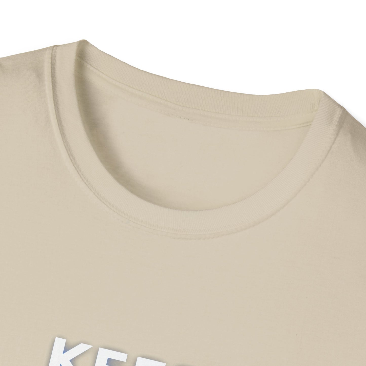 -Keep swimming- Unisex Softstyle T-Shirt