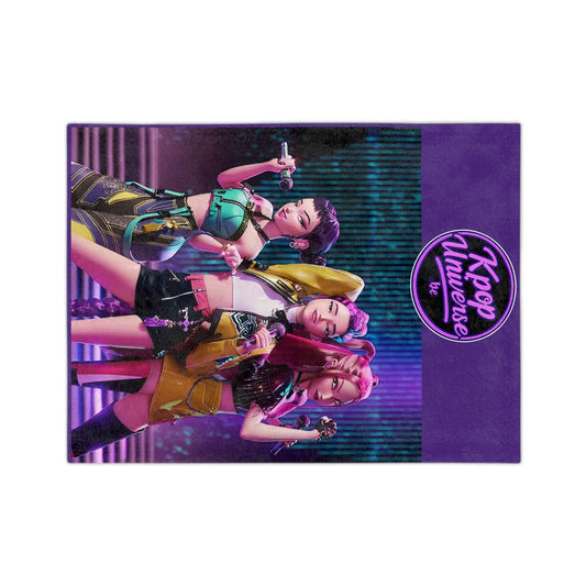 K-Pop Universe Velveteen Microfiber Blanket, Cozy Throw for Fans, Soft Plush Blanket, Perfect Gift for Music Lovers, Ideal for [...]