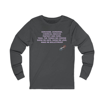 Long Sleeve Cotton dopamin Tee – BTS Inspired/Normal
