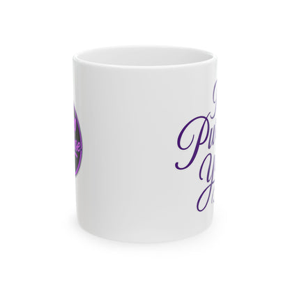 I purple you   Inspirational Ceramic Coffee Mug