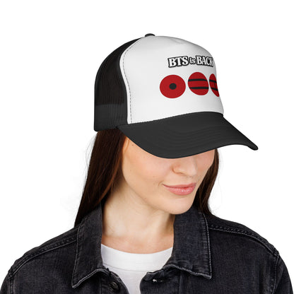 PROMO‼️Limited edition‼️🇰🇷 B-T-S Is Back Trucker Cap — K-Pop Fan Baseball Hat