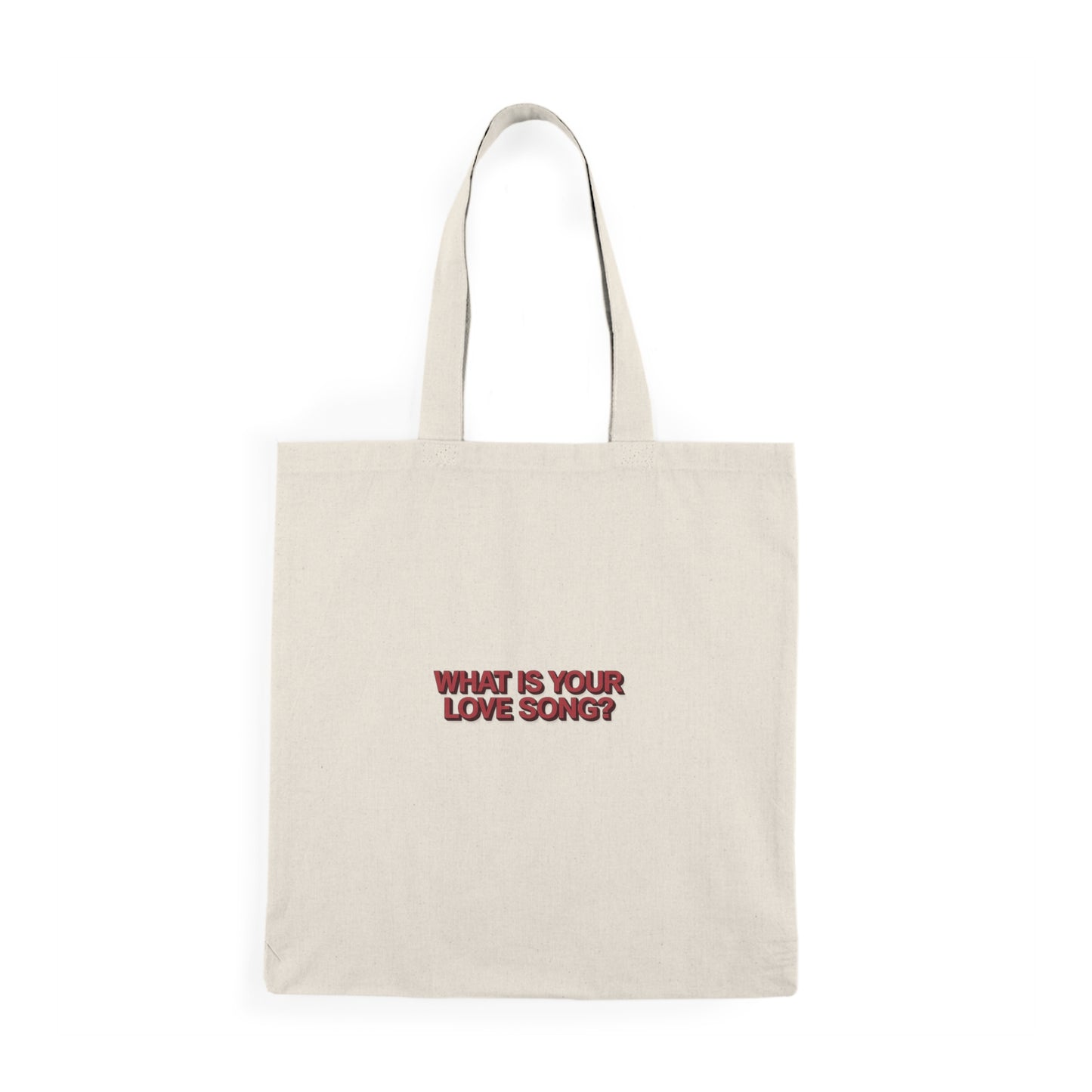 K-POP Fan Tote Bag — "What Is Your Love Song?"