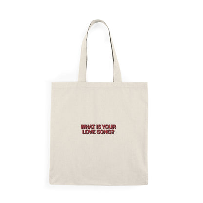 K-POP Fan Tote Bag — "What Is Your Love Song?"