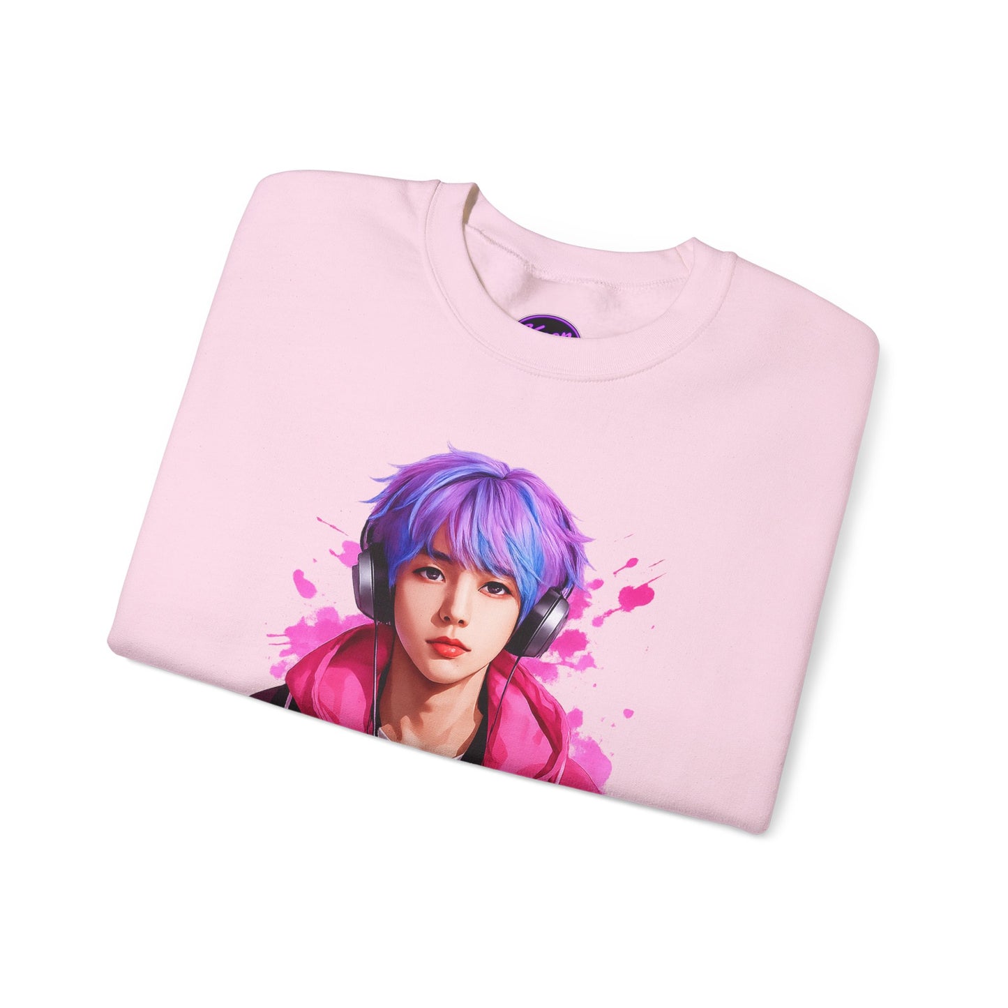 Welcome To My World Crewneck Sweatshirt — Artistic Portrait Graphic