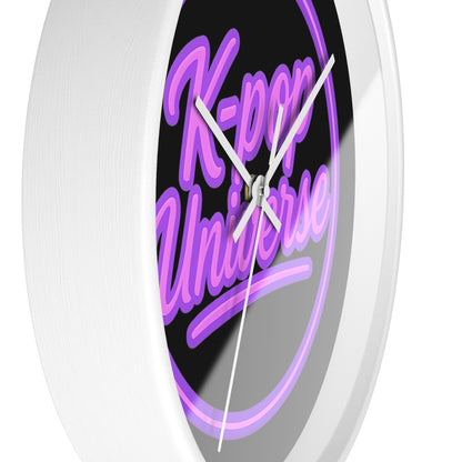 K-Pop Universe Wall Clock | Perfect Gift for Fans, Home Decor, Music Lovers, Stylish Timepiece, Unique Birthday Present