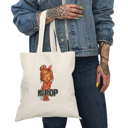 K-POP Fan Tote Bag — "What Is Your Love Song?"