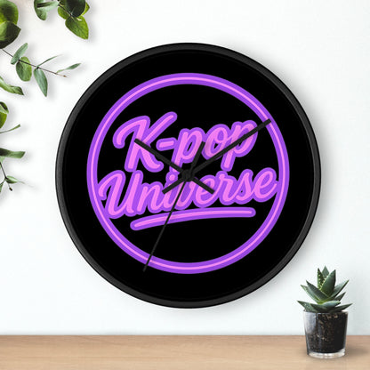 K-Pop Universe Wall Clock | Perfect Gift for Fans, Home Decor, Music Lovers, Stylish Timepiece, Unique Birthday Present