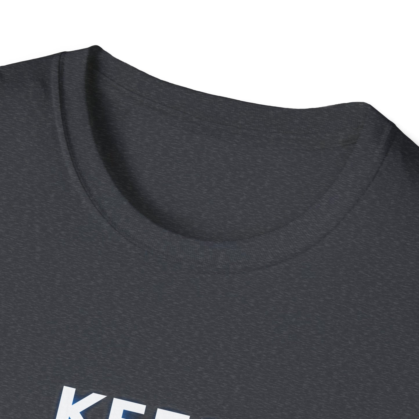 -Keep swimming- Unisex Softstyle T-Shirt