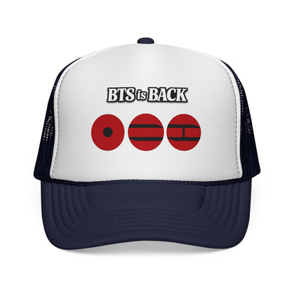 PROMO‼️Limited edition‼️🇰🇷 B-T-S Is Back Trucker Cap — K-Pop Fan Baseball Hat