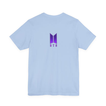 BTS Comeback T-Shirt — K-Pop Fan Tee (Purple Alarm Design)