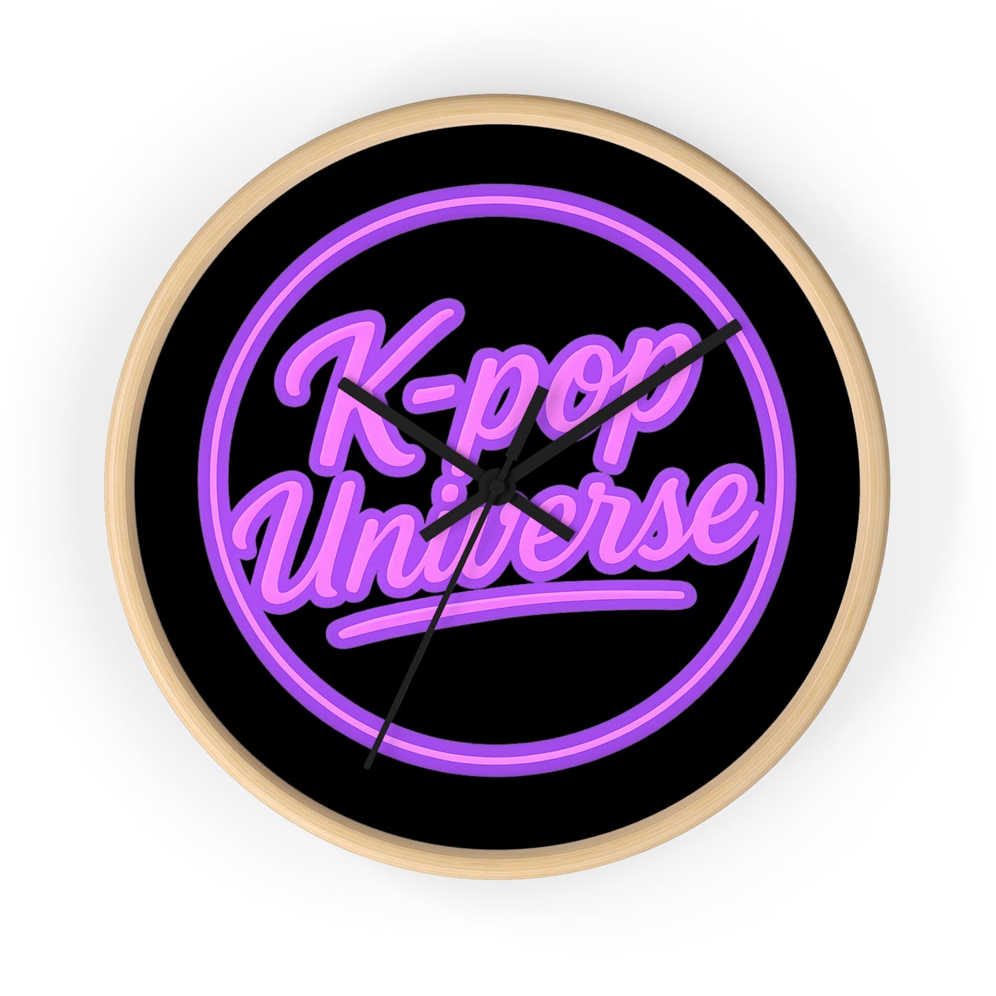 K-Pop Universe Wall Clock | Perfect Gift for Fans, Home Decor, Music Lovers, Stylish Timepiece, Unique Birthday Present