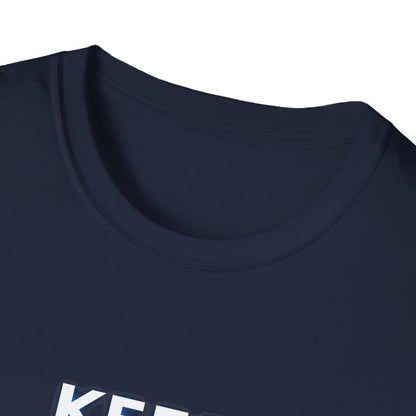 -Keep swimming- Unisex Softstyle T-Shirt