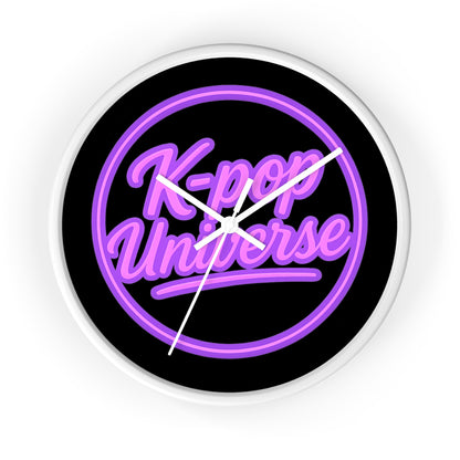 K-Pop Universe Wall Clock | Perfect Gift for Fans, Home Decor, Music Lovers, Stylish Timepiece, Unique Birthday Present