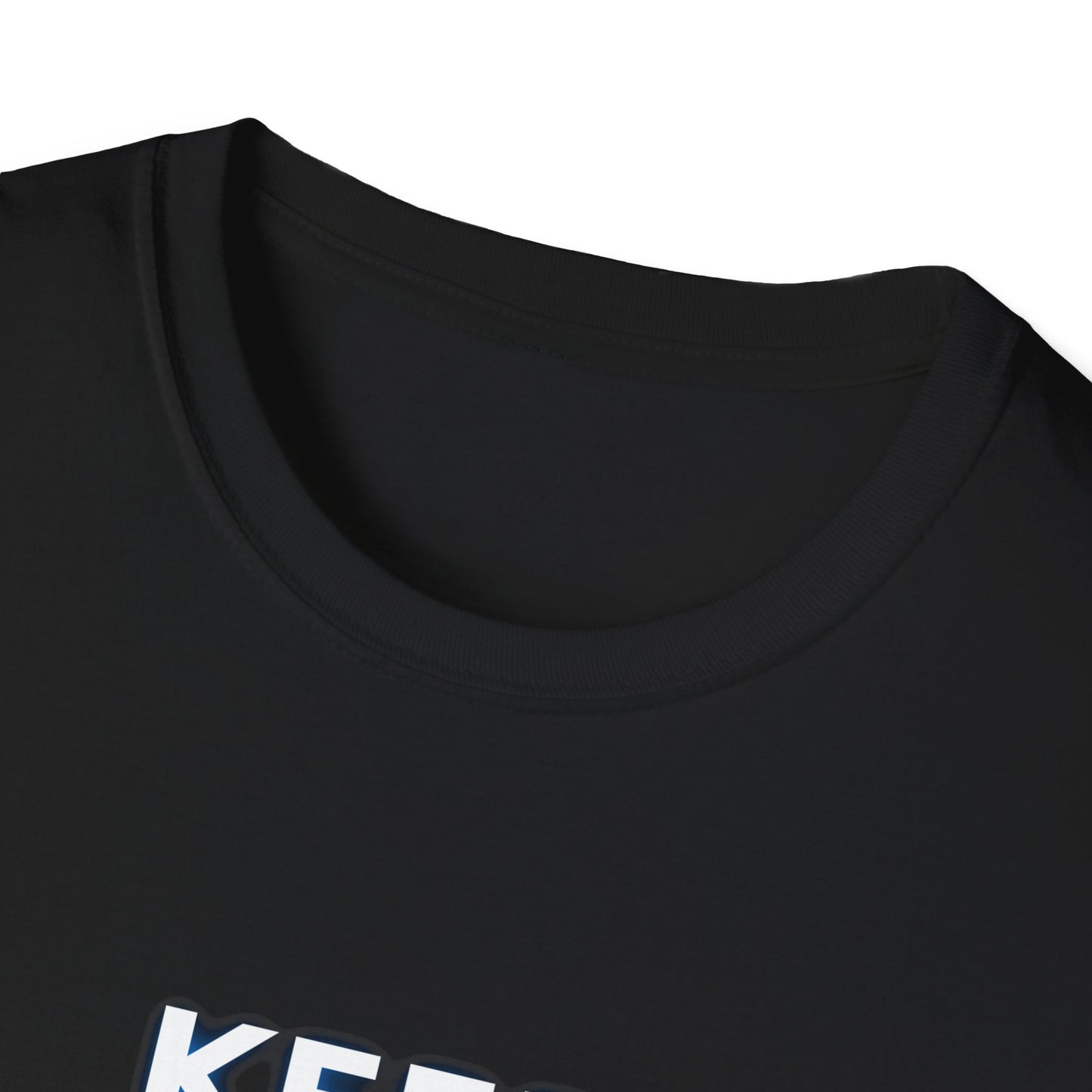 -Keep swimming- Unisex Softstyle T-Shirt