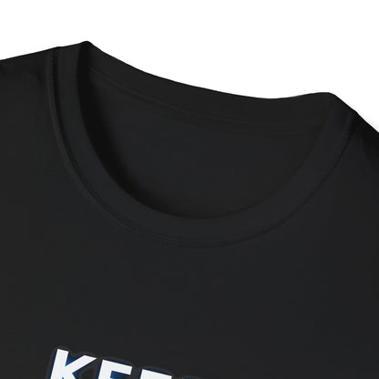 -Keep swimming- Unisex Softstyle T-Shirt