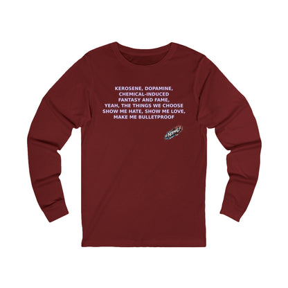 Long Sleeve Cotton dopamin Tee – BTS Inspired/Normal