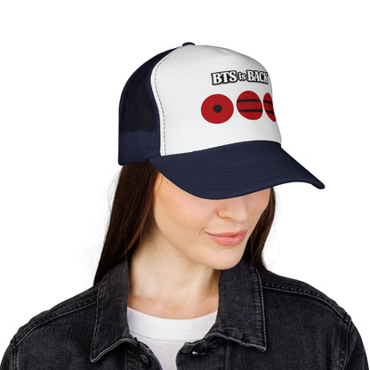 PROMO‼️Limited edition‼️🇰🇷 B-T-S Is Back Trucker Cap — K-Pop Fan Baseball Hat