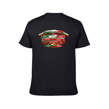 New cotton Unisex  Sleeve T-shirt Bulgarian ARMY🇧🇬