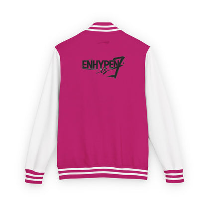 E-n-h-y-p-e-n  Unisex Heavyweight Letterman Jacket
