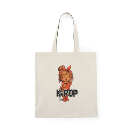 K-POP Fan Tote Bag — "What Is Your Love Song?"