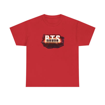 BTS Silhouette Band Tee — Fan Concert Graphic T-Shirt
