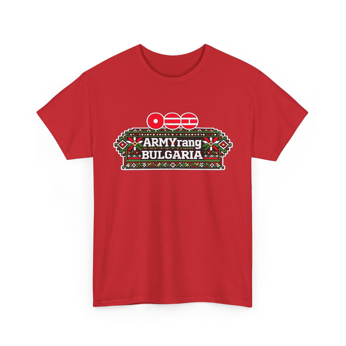 BTS World Tour Bulgaria T‑Shirt — 'ARMYrang BULGARIA' Fan Tee