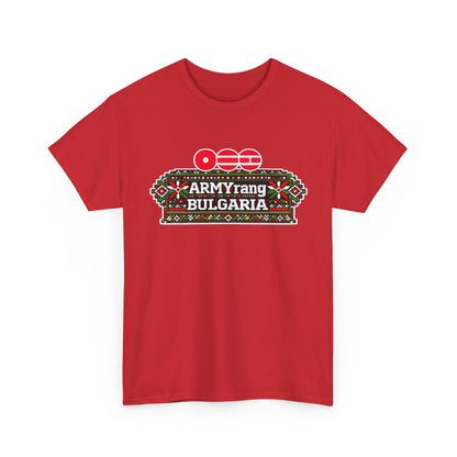 BTS World Tour Bulgaria T‑Shirt — 'ARMYrang BULGARIA' Fan Tee