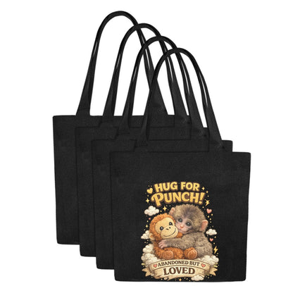 "Hug for Punch" Tote Bag (Set of 4)