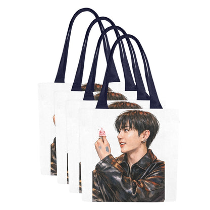 Tote Bag JK Meme Friendly Set of 4 Tote Bags