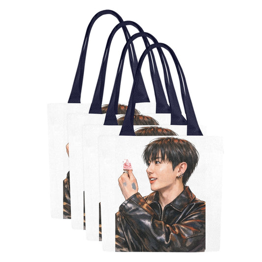 Tote Bag JK Meme Friendly Set of 4 Tote Bags